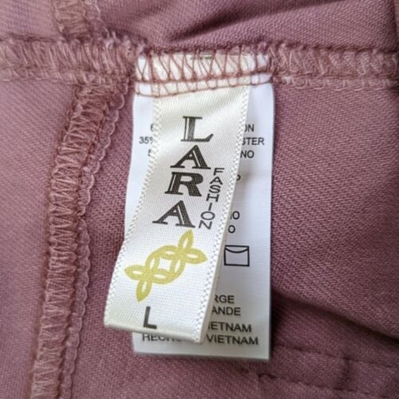 LARA FASHION Junior L Dusty Pink Pull On Skinny Jeggings - Picture 5 of 12